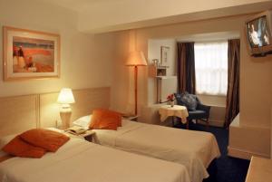 The Bedrooms at Euro Hotel Clapham