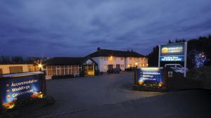 The Bedrooms at Comfort Hotel Reading West