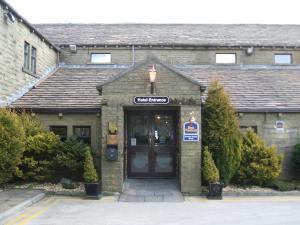 The Bedrooms at Best Western Pennine Manor Hotel