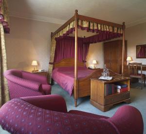 The Bedrooms at Rumwell Manor Hotel